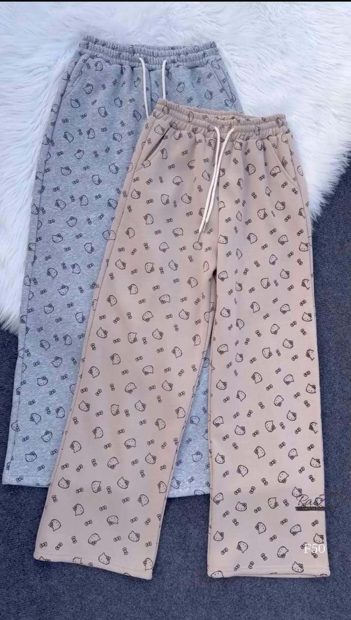 Women Casual Loose Pants Outfit Casual