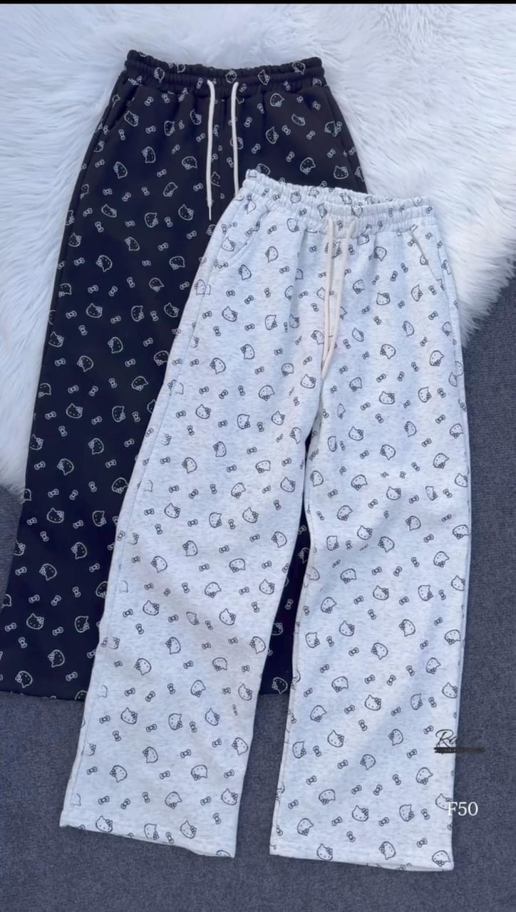 Women Casual Loose Pants Outfit Casual