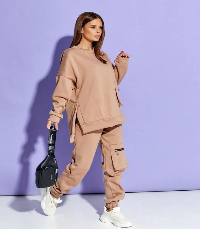 The Merce Winter Wear Pocket Style Tracksuit -0456
