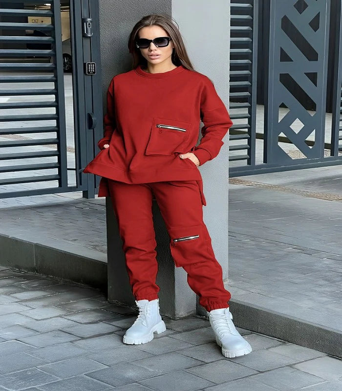 The Merce Winter Wear Pocket Style Tracksuit -0456