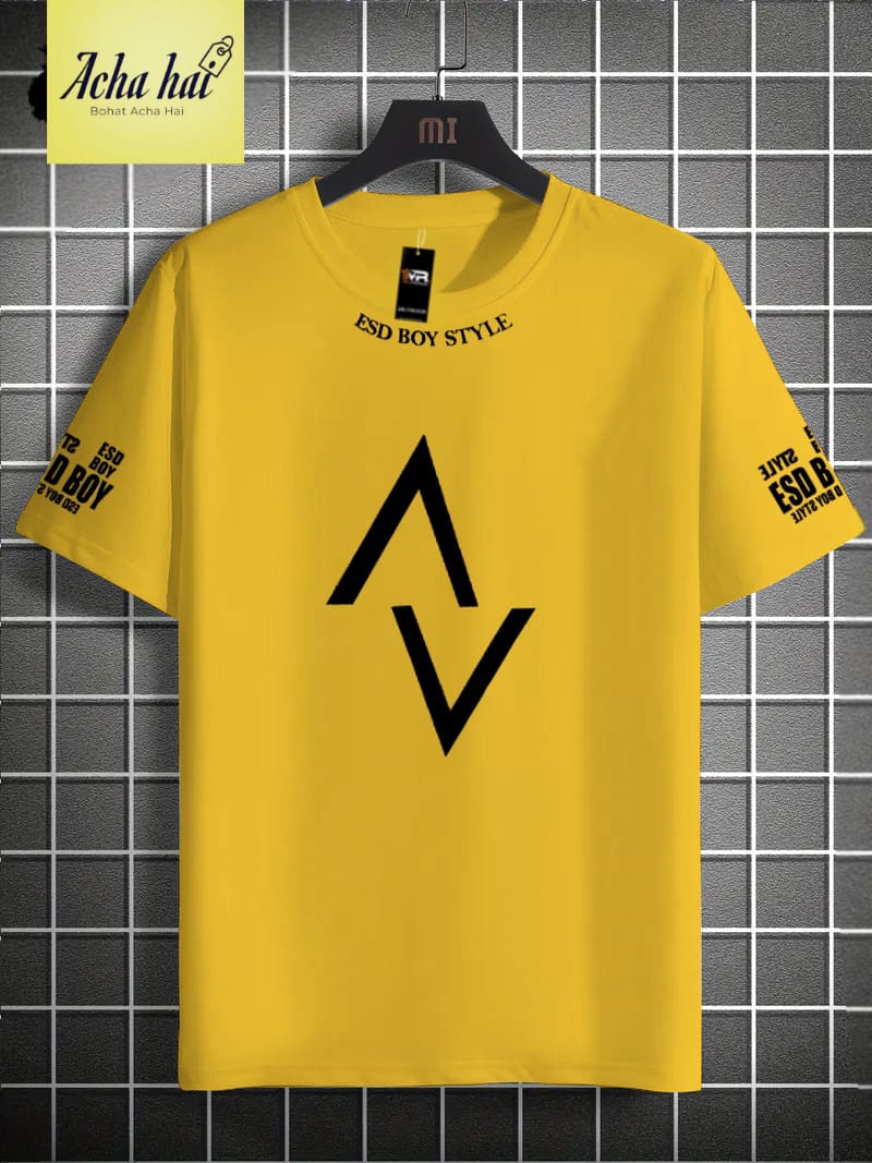 Mens Summer Pullover Printed T-Shirts