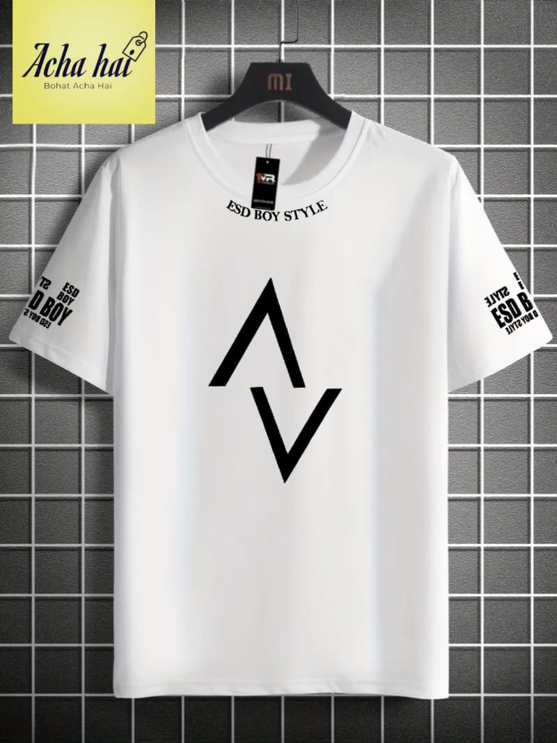 Mens Summer Pullover Printed T-Shirts