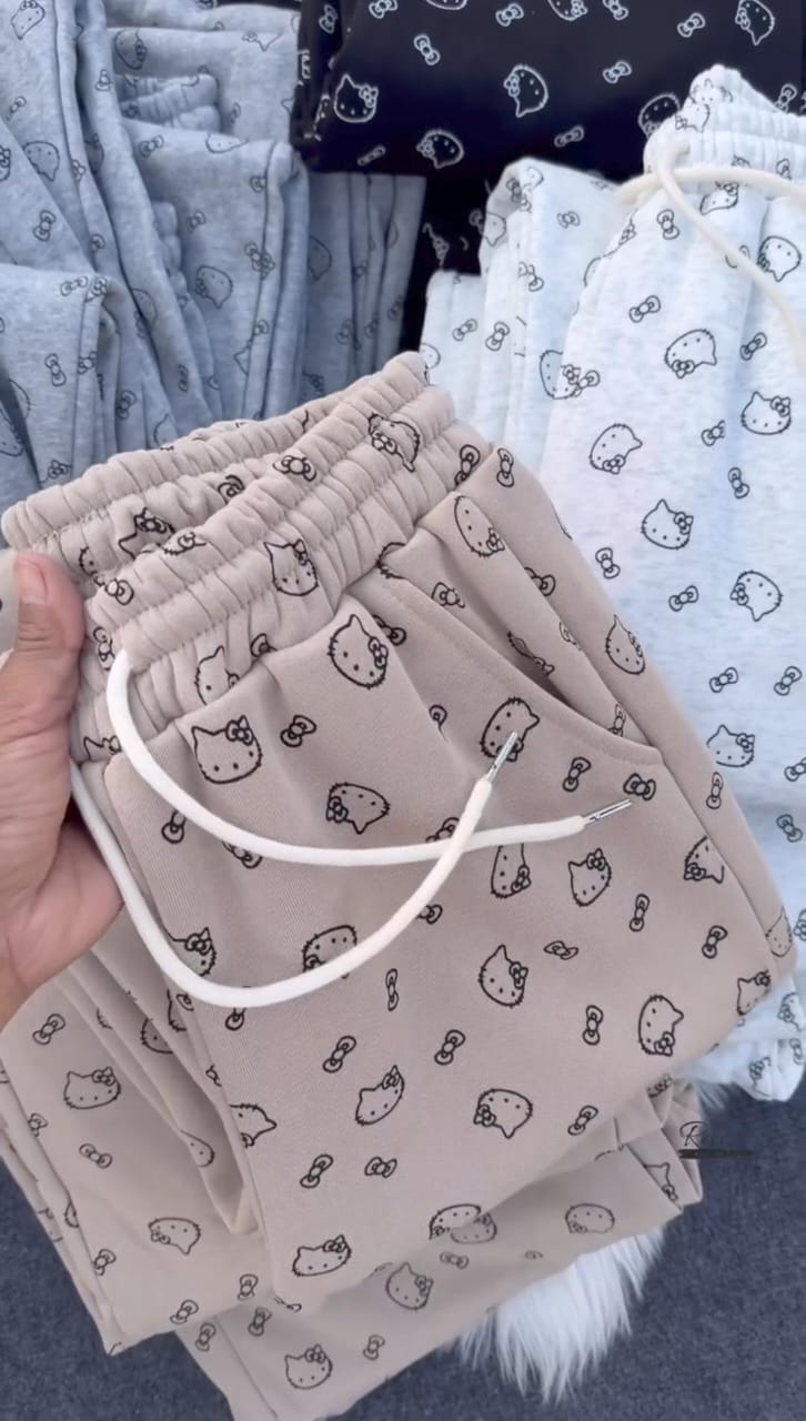 Women Casual Loose Pants Outfit Casual