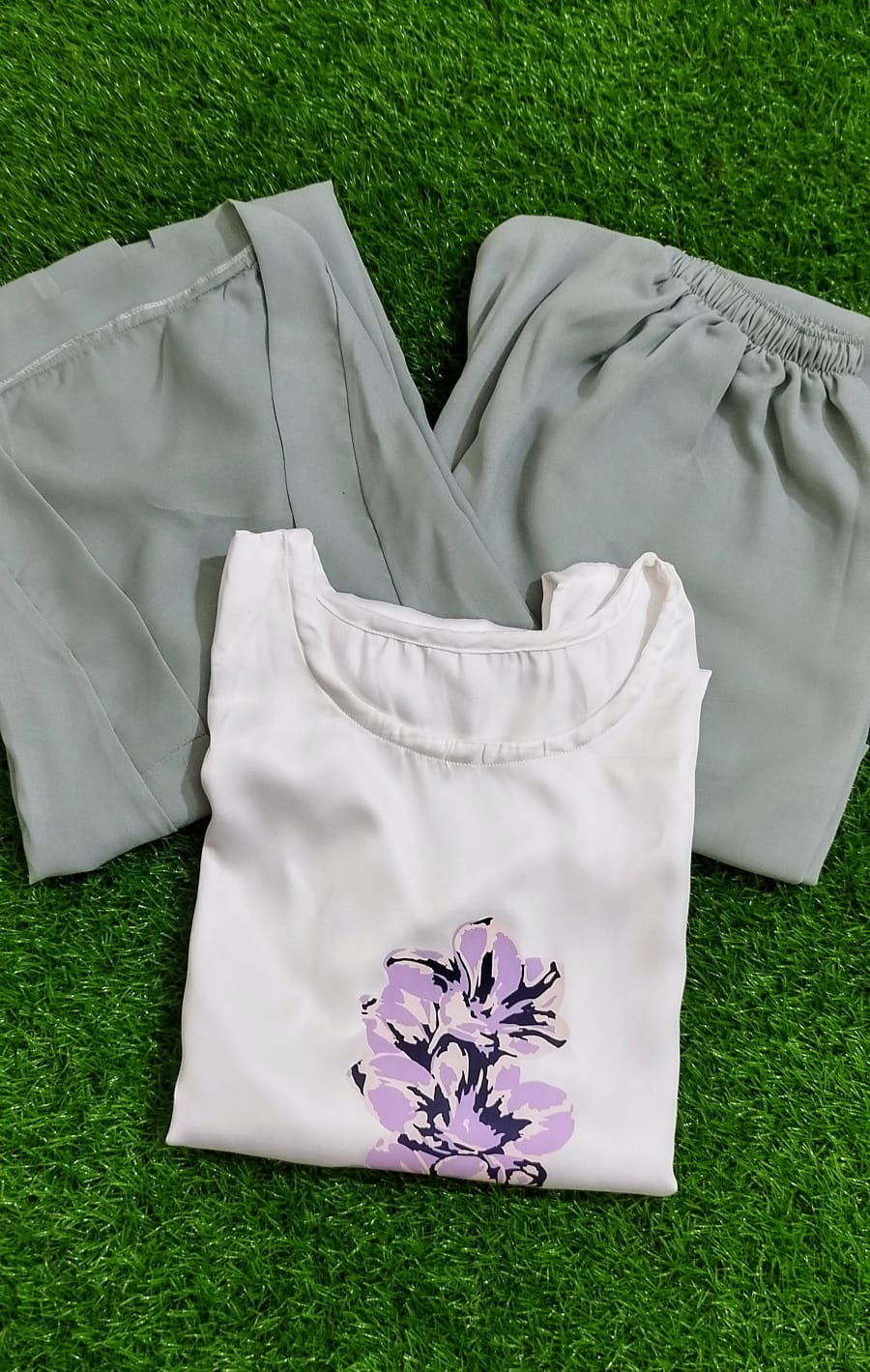 Premium Floral Shurg Style  Three-Piece