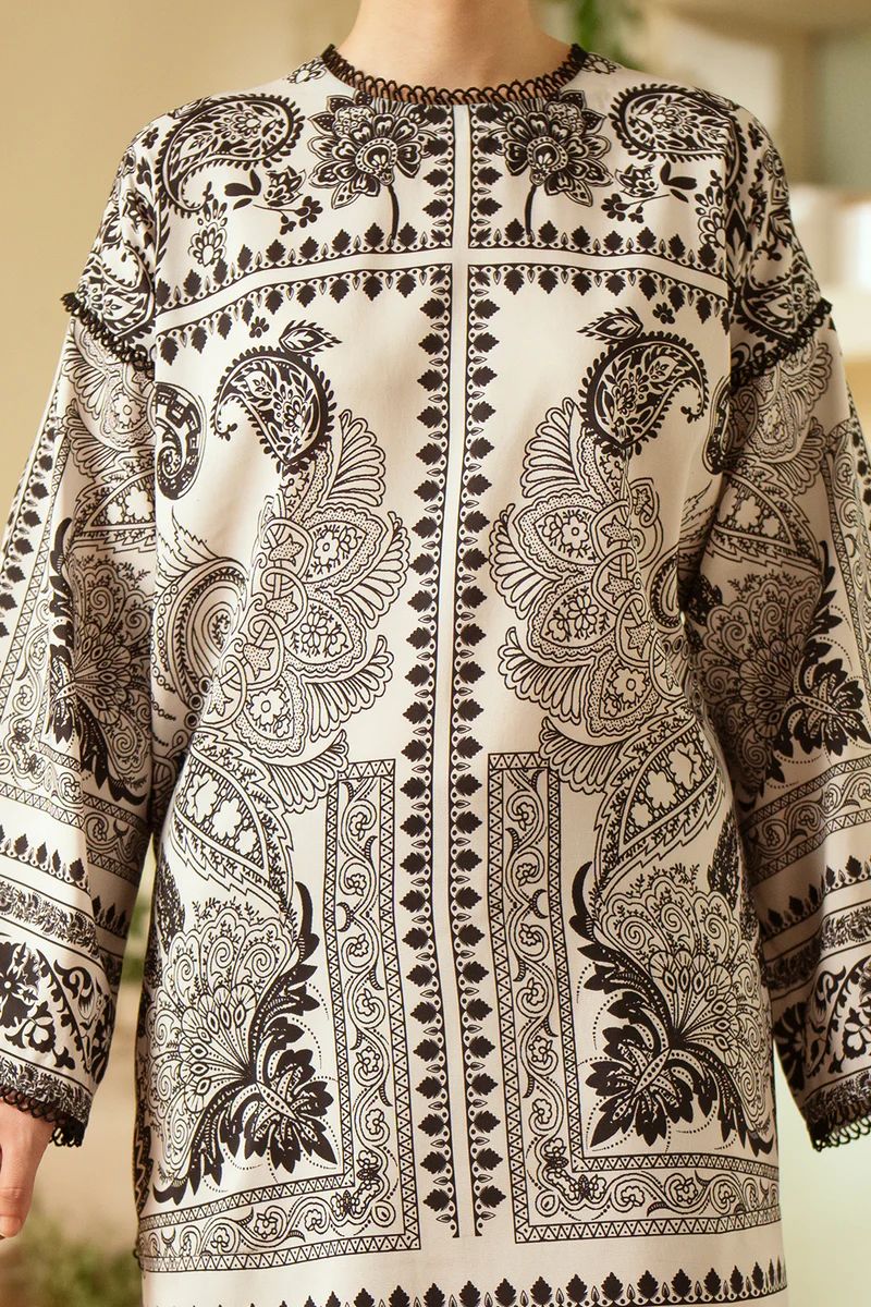 Pettren Print Lawn Suit Stiched