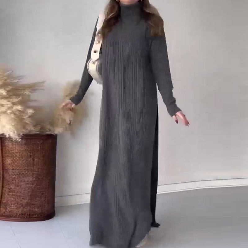 Winter wear ribbed long style Lining  Suit For Women
